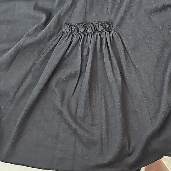 Peruvian Connection Womens Sz M Fonteyn Black Whimsigoth Fairy Grunge Midi Dress - Picture 12 of 12